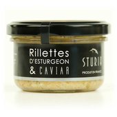 Sturia - Rillettes d'esturgeon et caviar